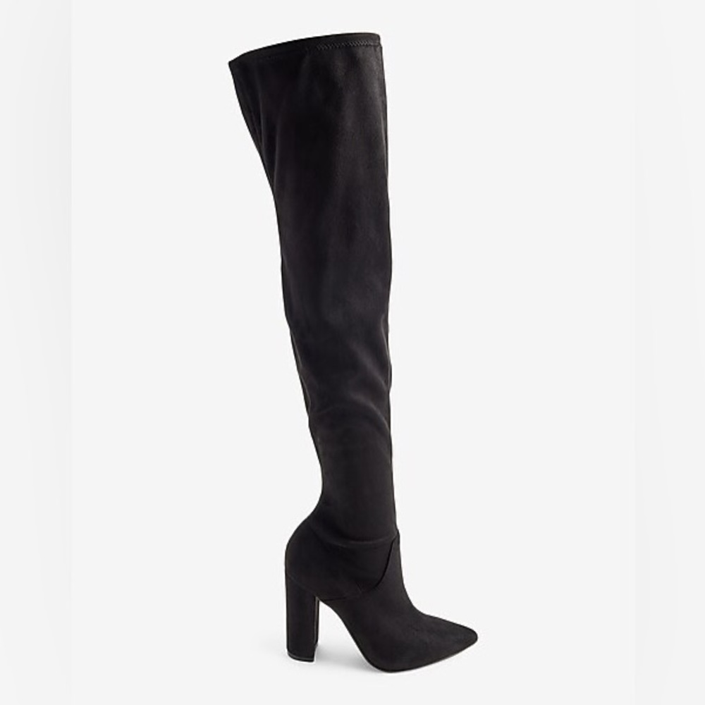 Express OTK black boots